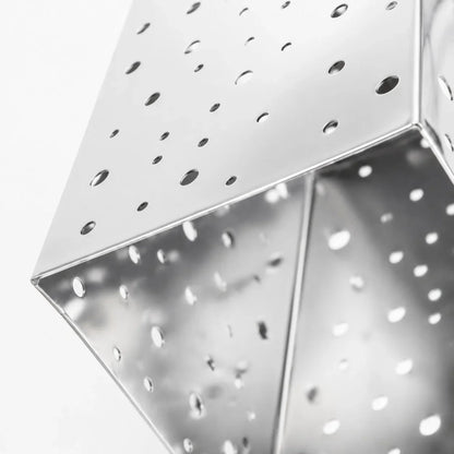 Bauhaus Hollow Silver Single Pendant Light