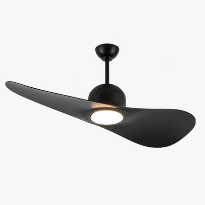 Designer Hat Two-Blade Ceiling Fan Light