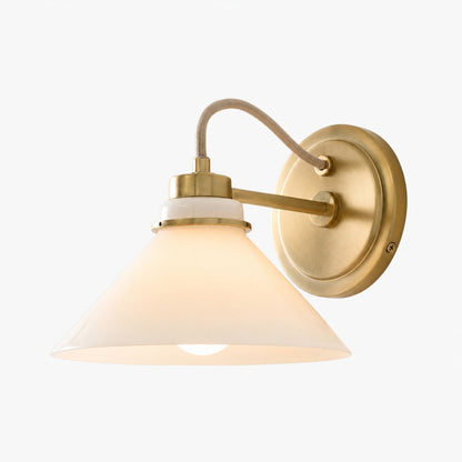 Aurenza Sconce – Farmhouse Wall Light with Metal Accents for Cozy Spaces