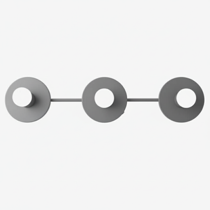 Radiro Globe Modern Spherical Glass Vanity Light – Minimalist 3-Light Fixture for Bathrooms