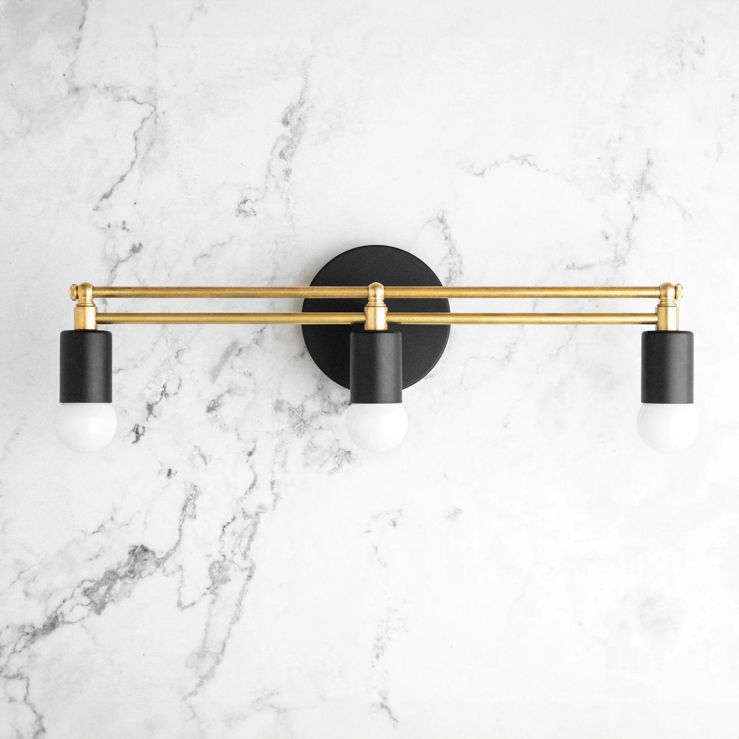 Mobilux Line Moderne Vanity Light - Badezimmer-Wandleuchte im Art-Deco-Stil