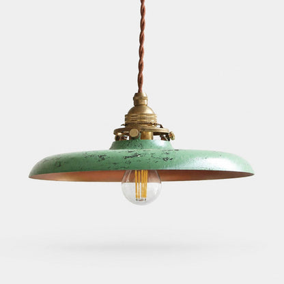 Hand-Rusted Nordic Farmhouse Pendant Light Fixture
