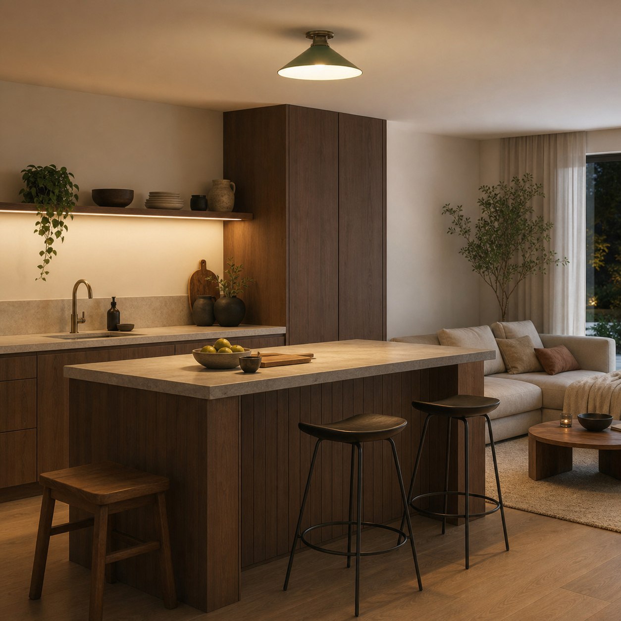 Zeitlose Deckenleuchte von Aurenza – Bauernhaus-Design mit schlichtem, elegantem Charme