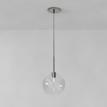 Selvion Sculptural Globe Pendant Light - Modern Glass Pendant Lamp - Sleek Design