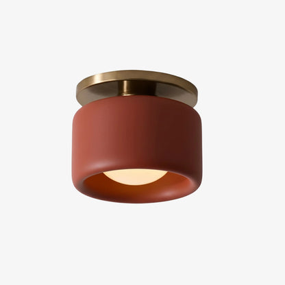 Cerova Porcelain Flushmount – Modern Minimalist Design – Perfect for Living & Dining Areas