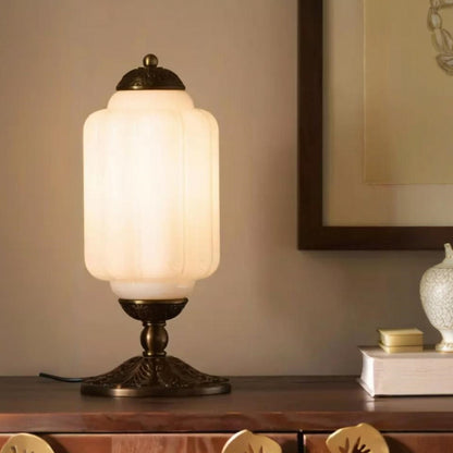 Eloise Tischlampe - Vintage Design Glas Tischlampe
