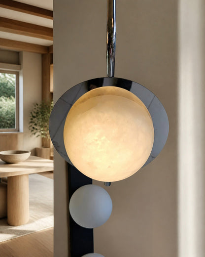 Chic Luminance Alabaster Pendant Light