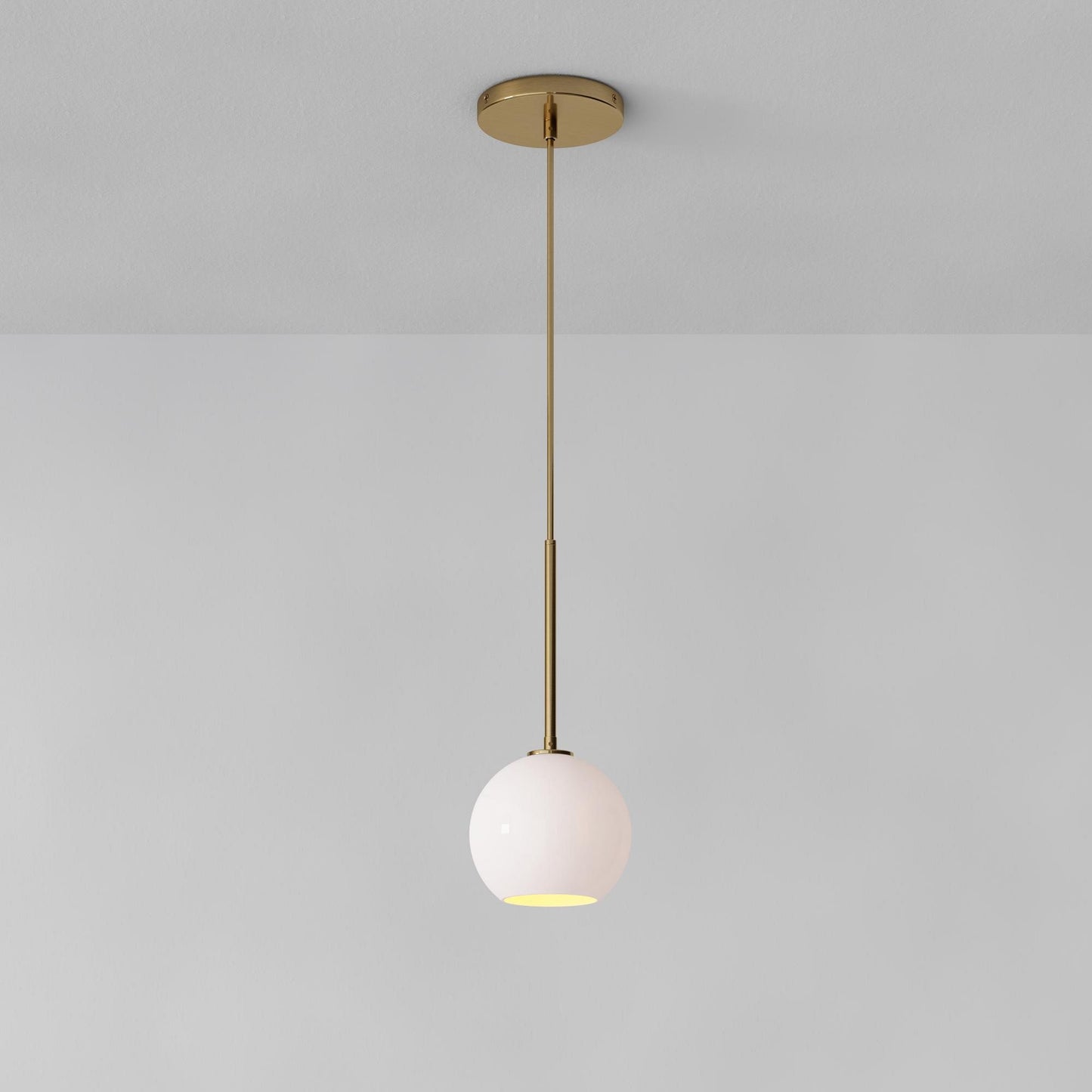 Selvion Sculptural Globe Pendant Light - Modern Glass Pendant Lamp - Sleek Design