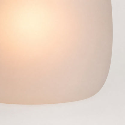 Lirra Frosted Glass Wall Sconce – Modern Minimalist Metal-Finish for Bathroom or Dressing Table