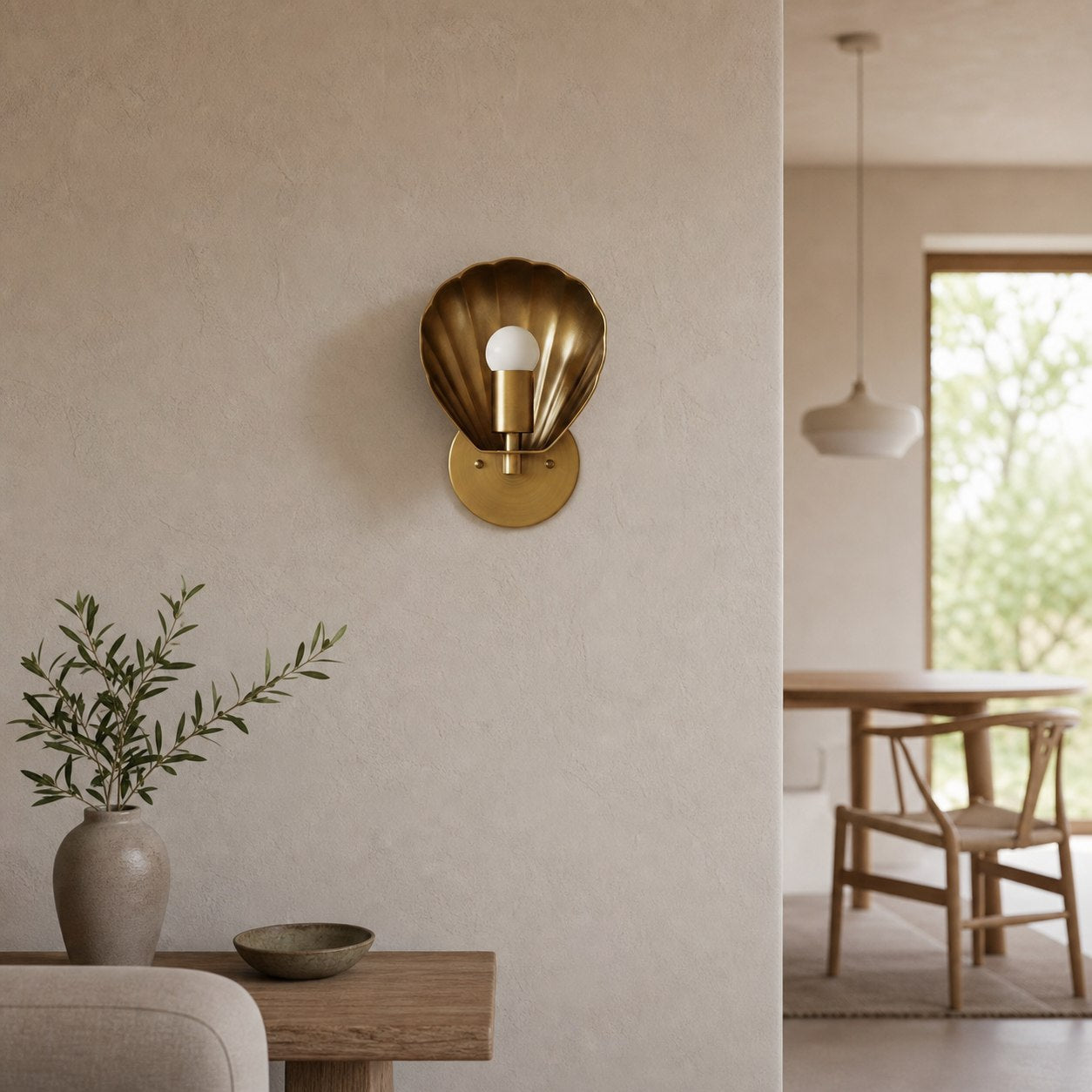 Ornato Luxe Deco Messing-Wandleuchte – mehrere Ausführungen erhältlich