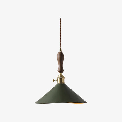 Modern Minimalist Leather Shade Pendant Light