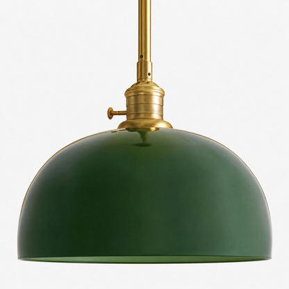 Forvara Classic Bell Pendant Light Industrial Pole Pendant Fixture for Dining Room