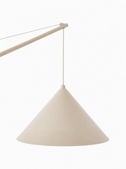 Grande Travertine Floor Lamp
