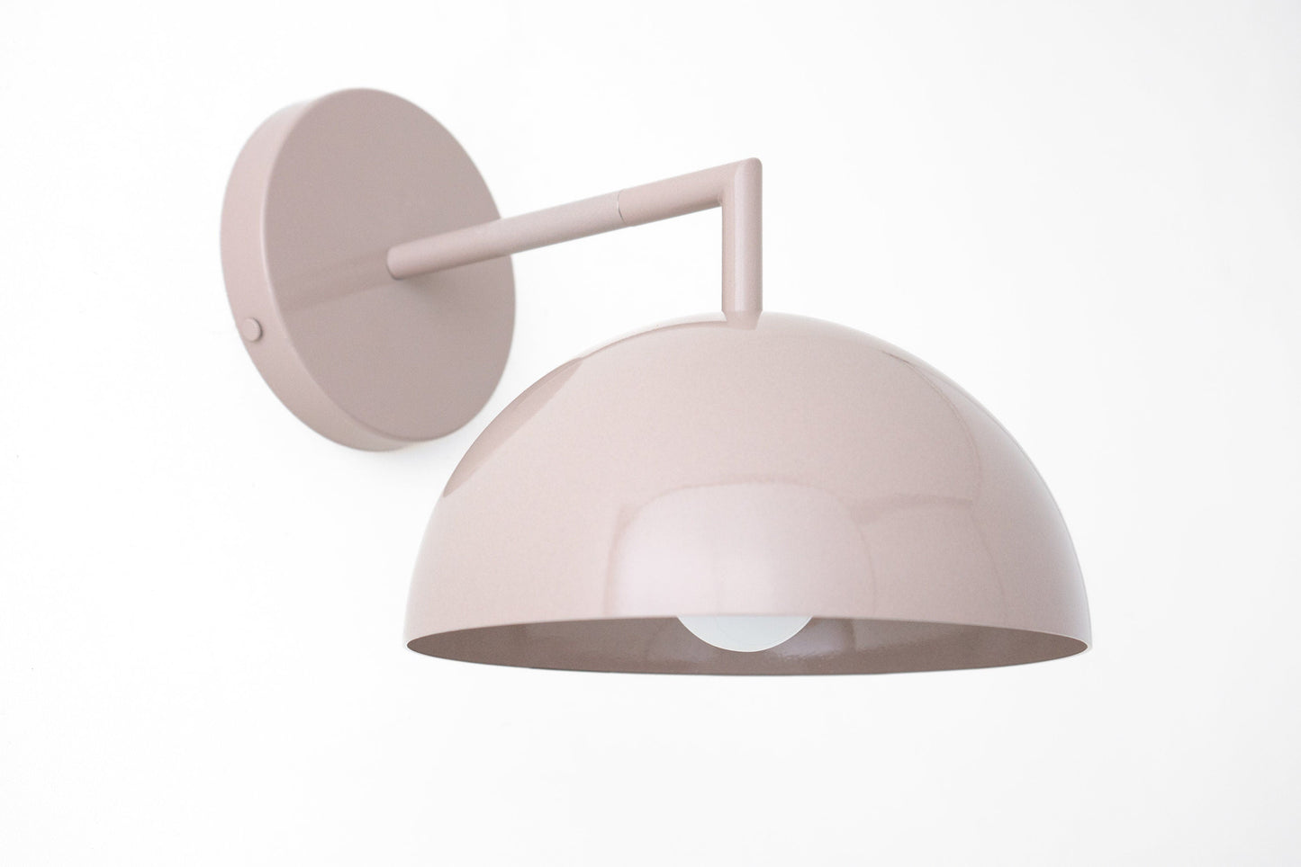 Metio Dome Minimalist Wall Sconce Modern Style for Bedroom & Hallway