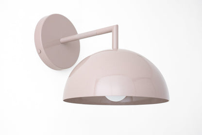 Metio Dome Minimalist Wall Sconce Modern Style for Bedroom & Hallway