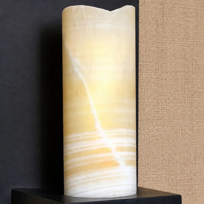 Cream translucent shade detail
