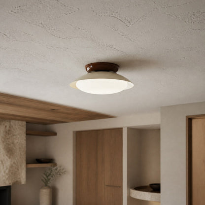 Heliora Modern Dome Ceiling Light – Minimalist Retro Style for Living Spaces