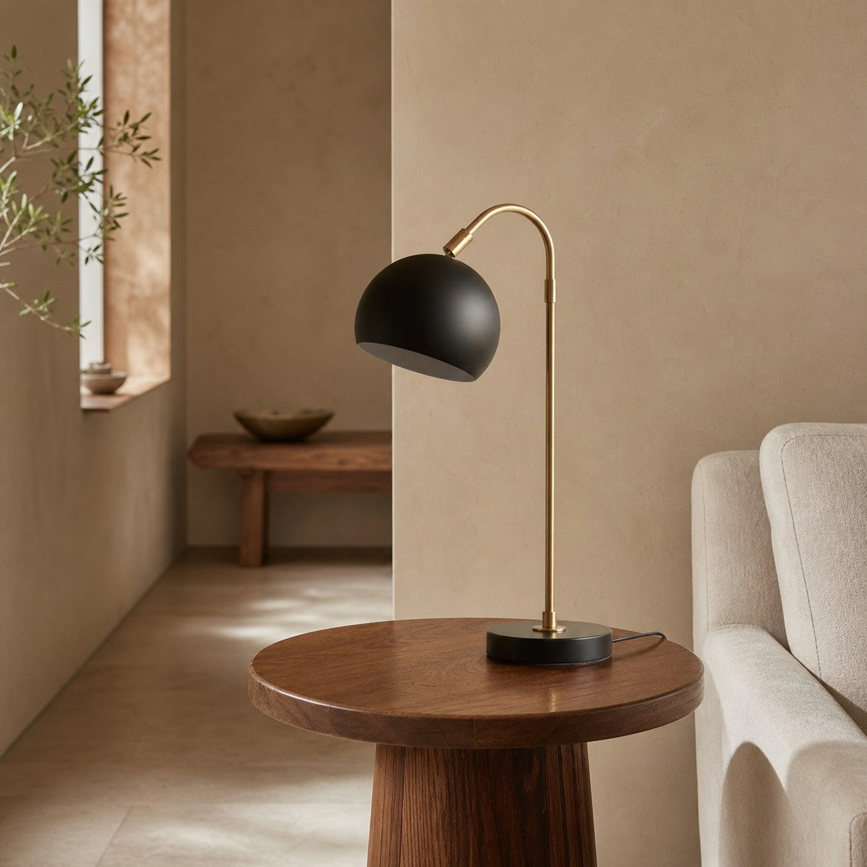 Ornato Luxe Moderne Akzent-Tischlampe – Stilvolles Licht für Zuhause
