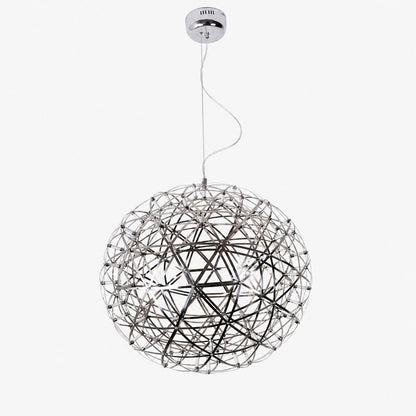 Silver Spark Ball Pendant Light