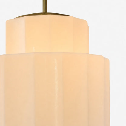 Vexrona Glas-Pendelleuchte – Elegante, verstellbare Metall-Aufhängestange für Wohnzimmer und Bar