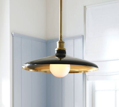 Forvara Metal Pole Pendant Light - Farmhouse Style Adjustable Island Lighting
