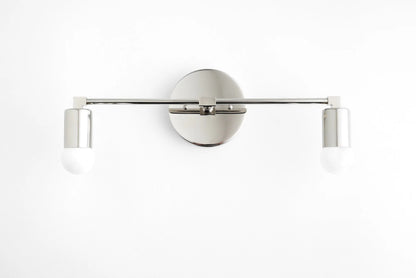 Mobilux Line industrial Bathroom Vanity Light - Minimalist Wall Sconce - Elegant Fixture