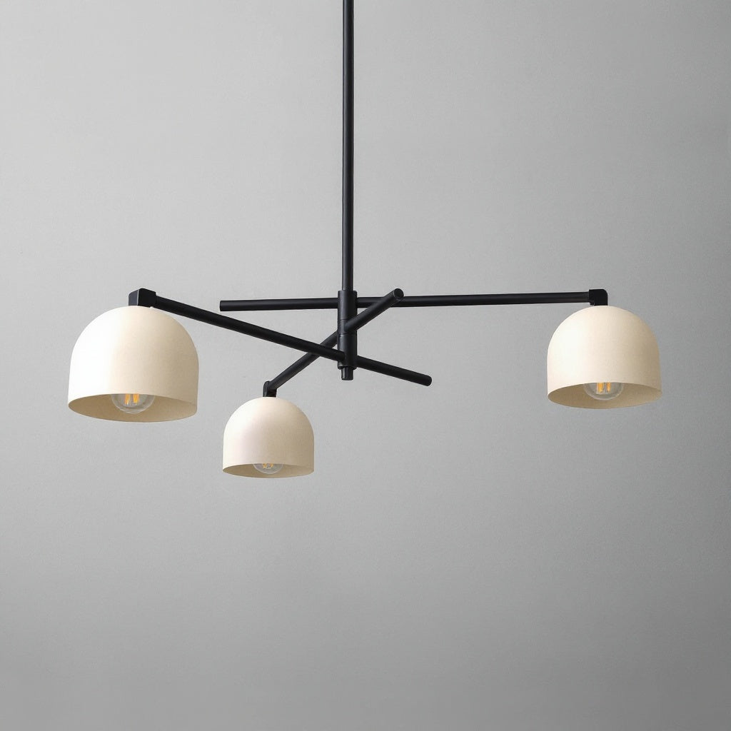 Metio Dome-Design Ceiling Chandelier - Elegant Lighting for Dining & Living Rooms