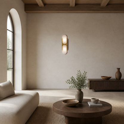Alinara Wandleuchte – Moderne klassische Wandleuchte aus Alabaster für Luxus