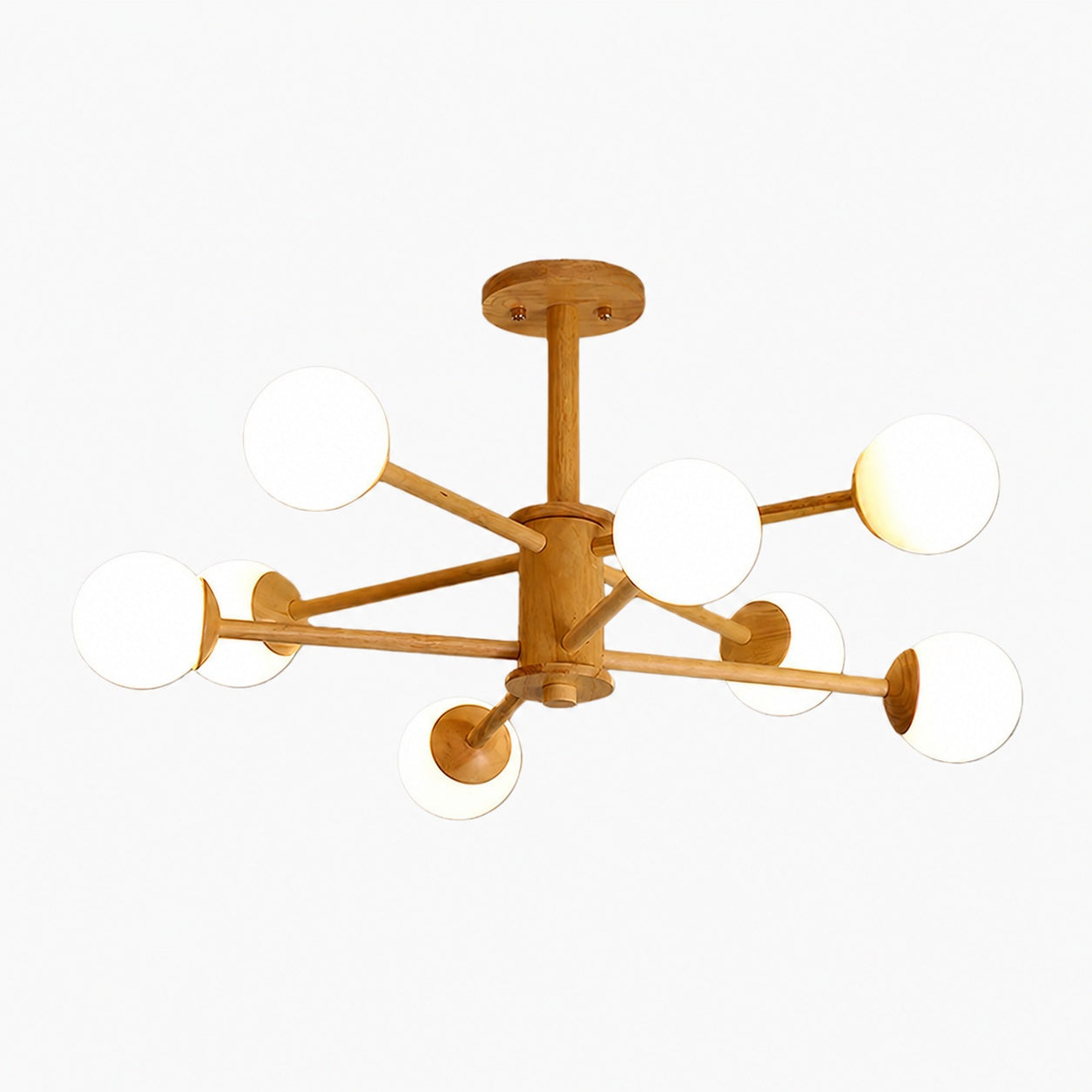 Orrise Molecular Design Ceiling Lamp - Artistic Branch Lighting Chandelier for Home Spaces