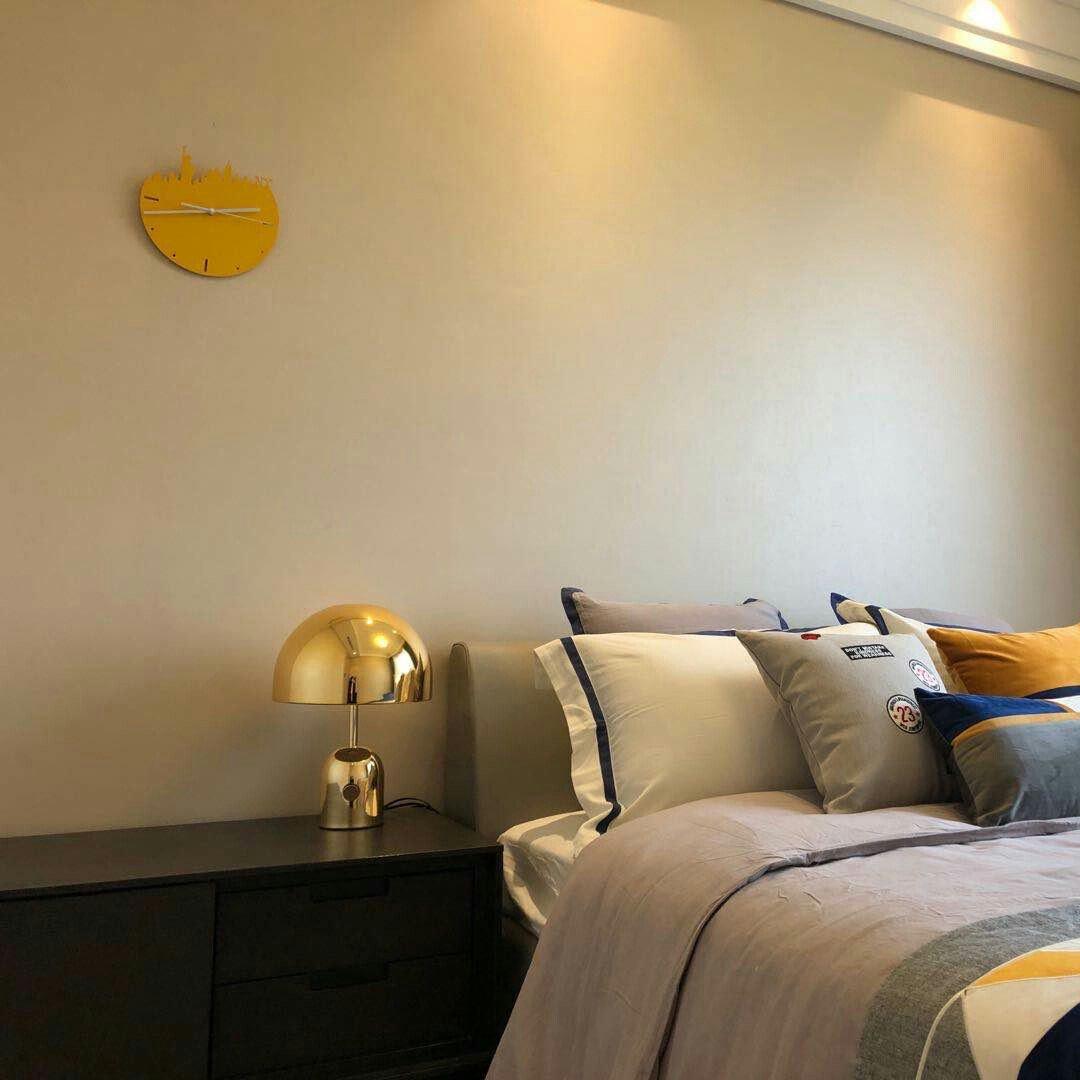 Bell Domed Table Lamp – Modern Minimalist Light for Bedroom & Reading Nooks