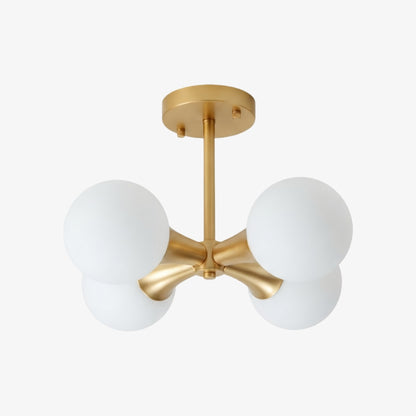 Spheraeon Retro Branching Globe Ceiling Light - Multi Light Fixture for Dining Rooms