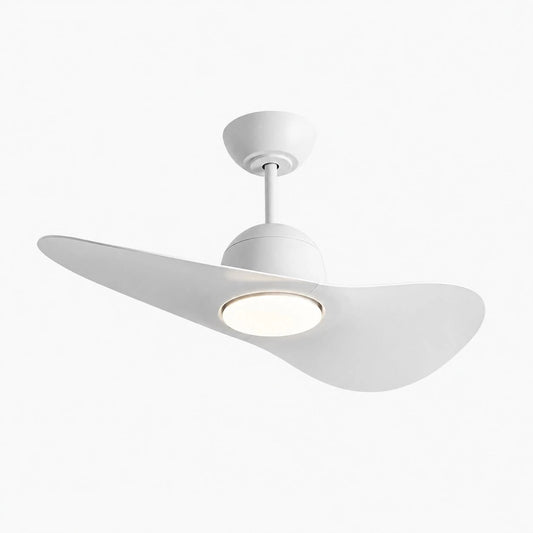 Designer Hat Two-Blade Ceiling Fan Light