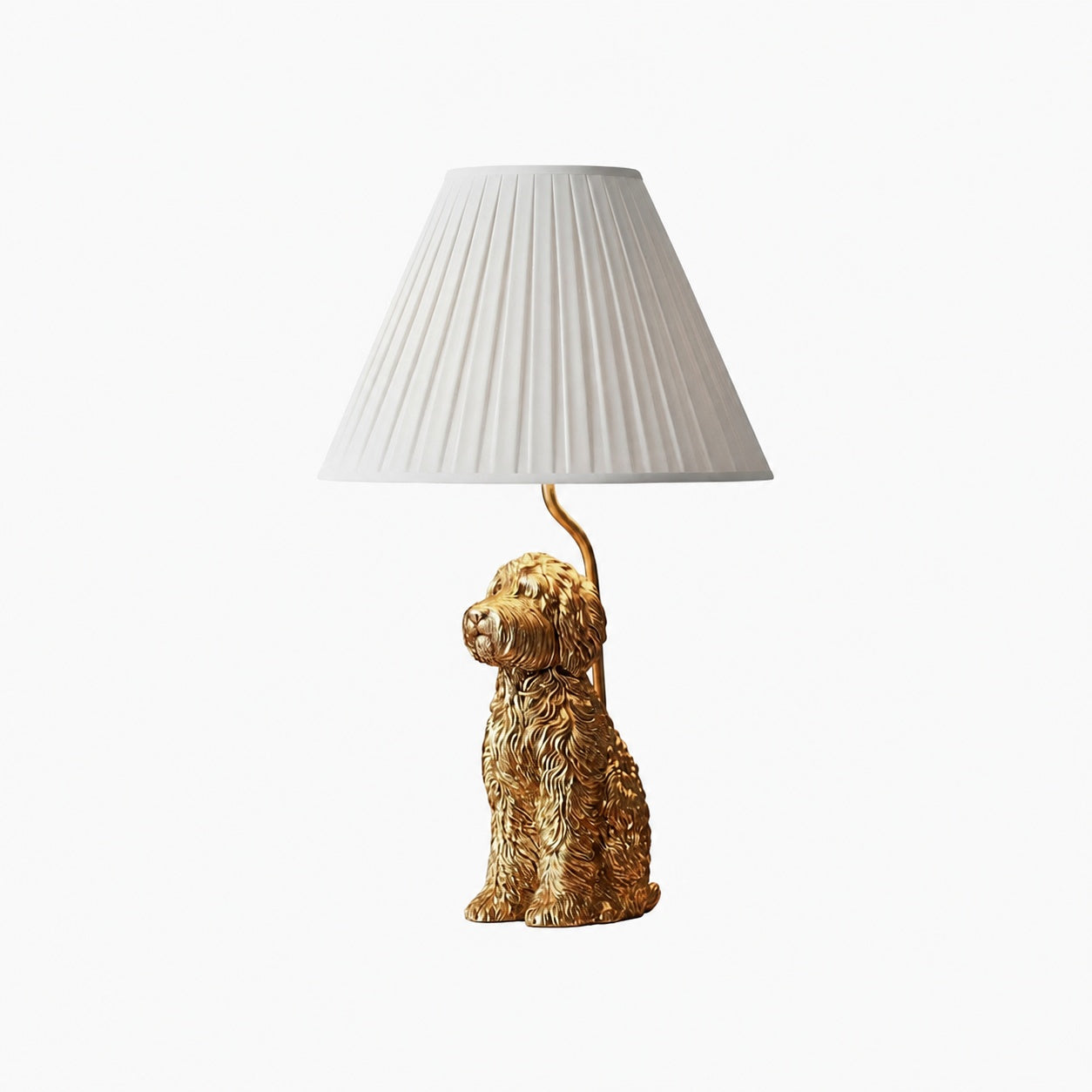 Pawdia Einzigartige Tischlampe – Dekorative Keramik-Tier-Nachttischlampe