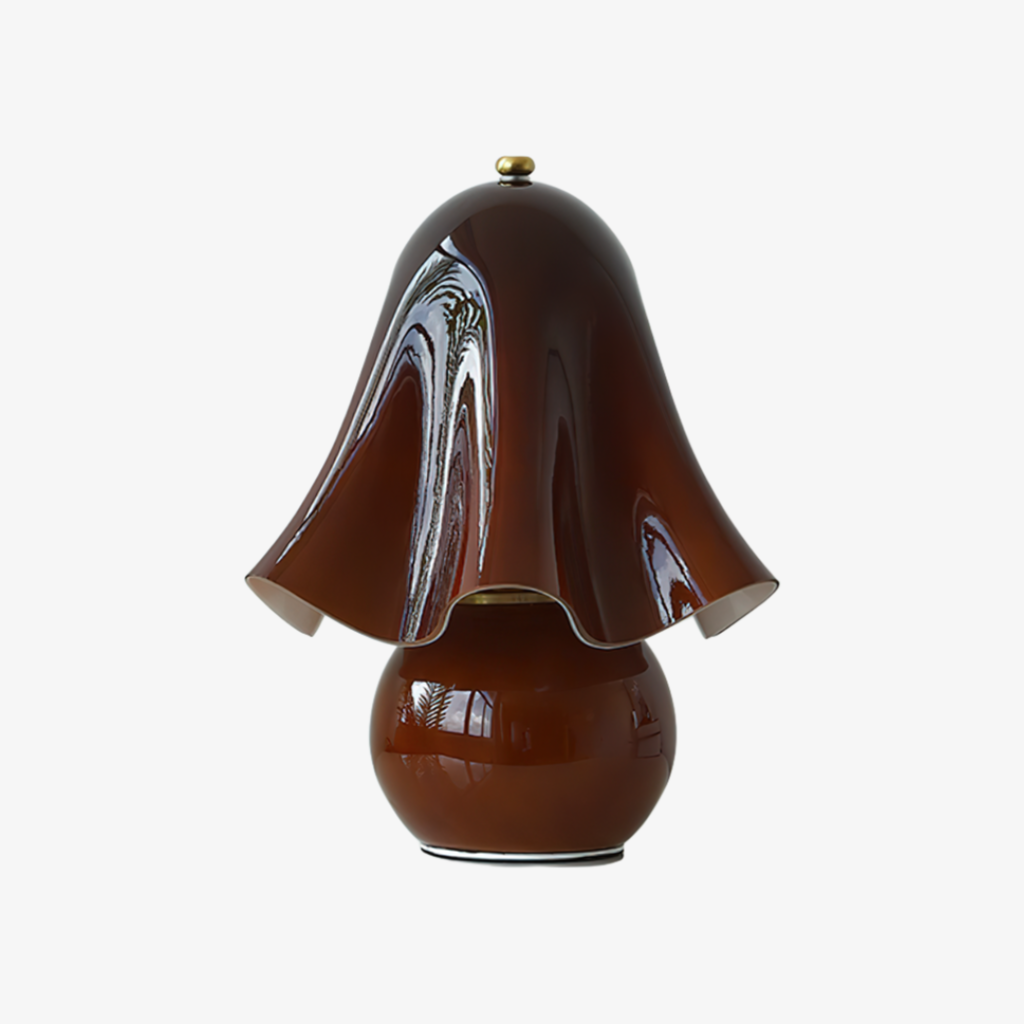 Bellina Elegant Glass Table Lamp – Sleek Design for Bedside or Desk