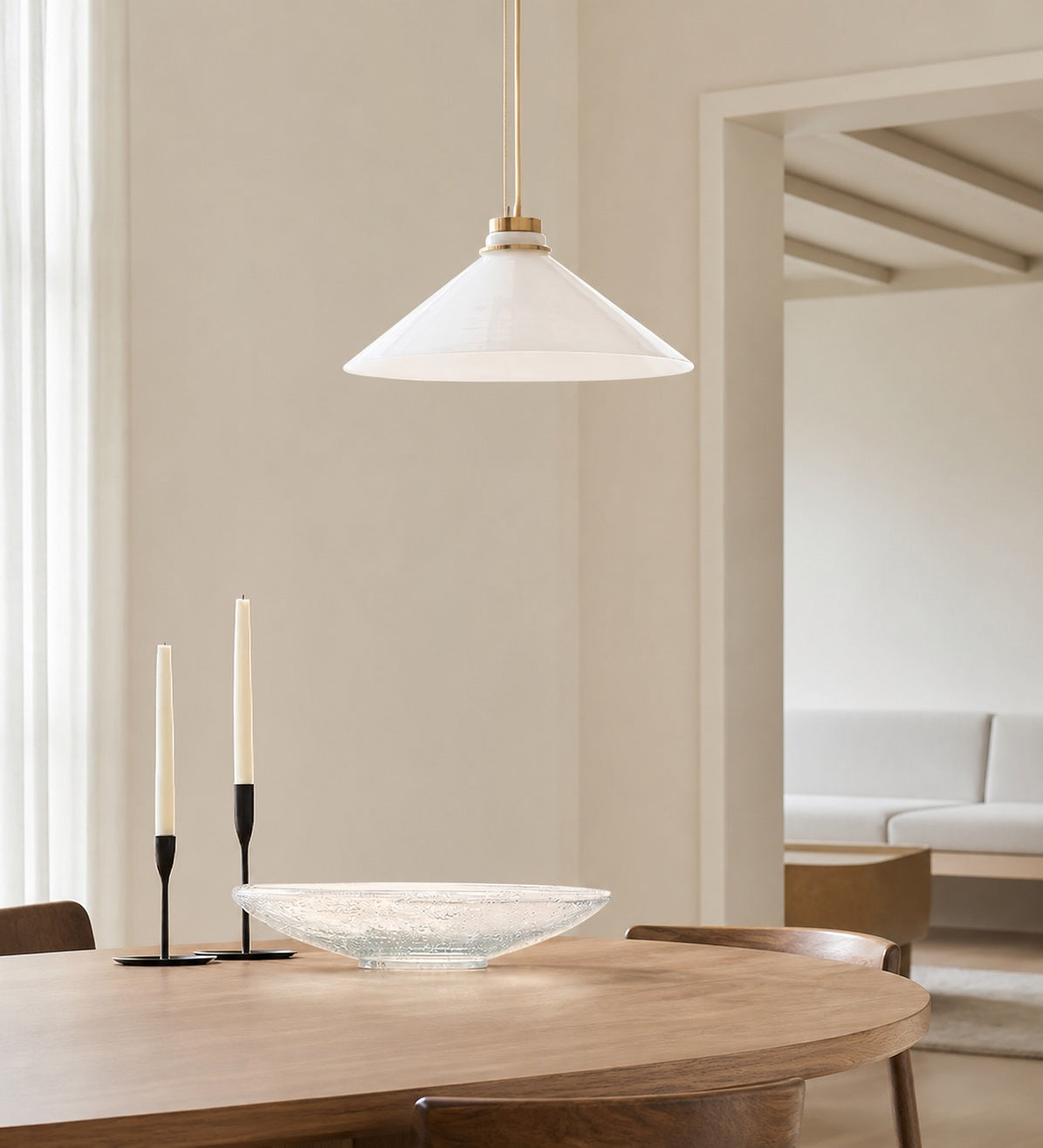Aurenza Pendant – Minimalist Farmhouse Pendant Lamp for Modern Interiors