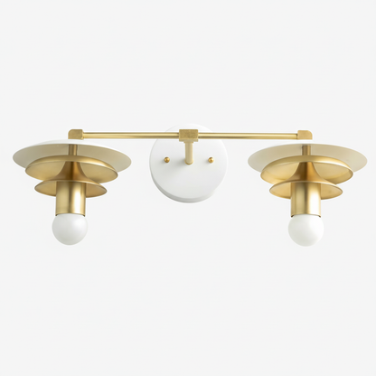 Artivo Layered Brass Design – Scandinavian Style – Wall Sconce – Ideal for Modern Bathrooms