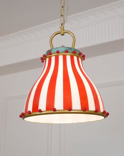 Dekoration Retro Glas Zirkus Pendelleuchte