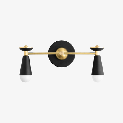 Pyralis Cone Modern Art Deco Lighting - Vintage Style Vanity Sconce Light
