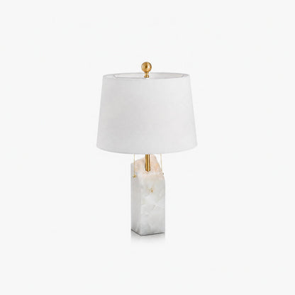 Raw Alabaster Table Lamp