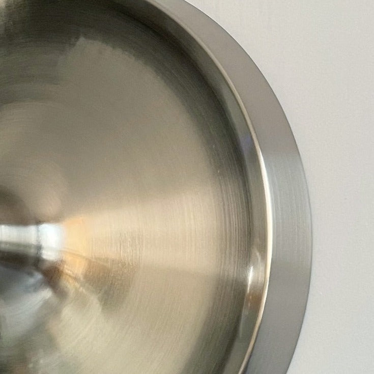 Mid Century Space Age Scheiben Wandleuchte