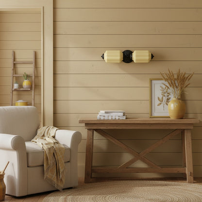 Eloise Glass Wall Sconce - Vintage Milk Glass Vanity Sconce