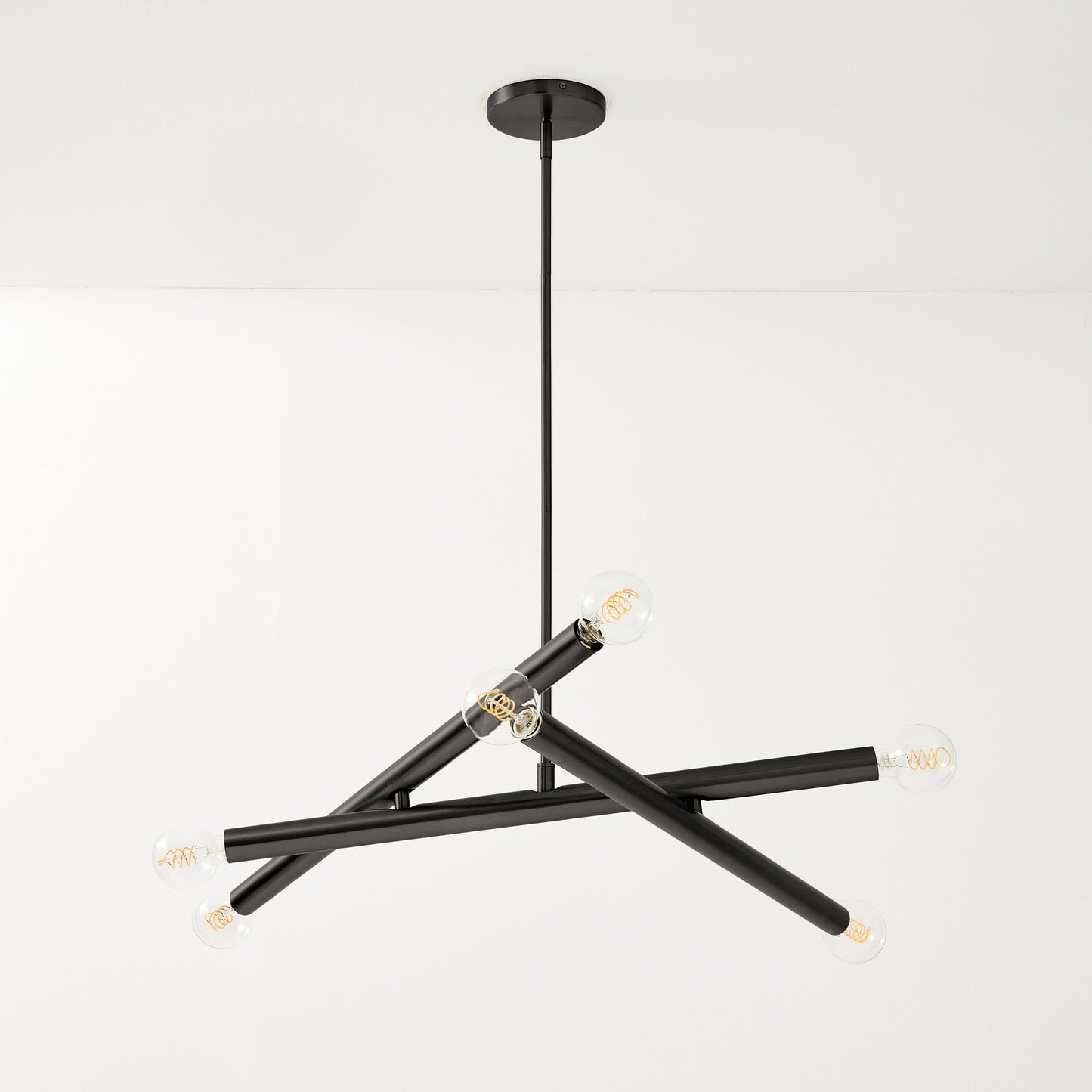 Borvia Adjustable Chandelier – Modern Trace Light with Flexible Arms for Bedroom or Staircase