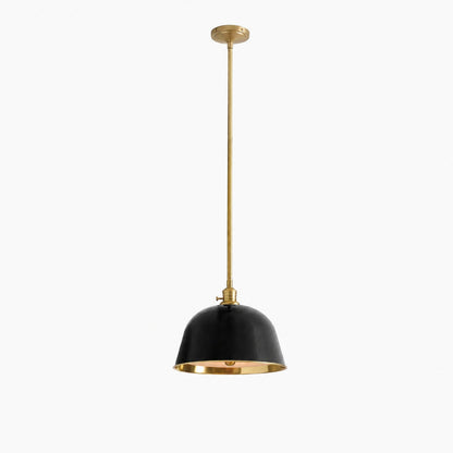 Forvara Metal Pole Pendant Light - Bell Diffuser Design for Kitchen Islands
