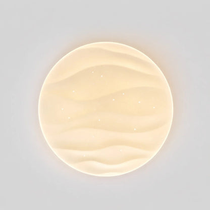Italian minimalist starry sky flush mount ceiling light image 3