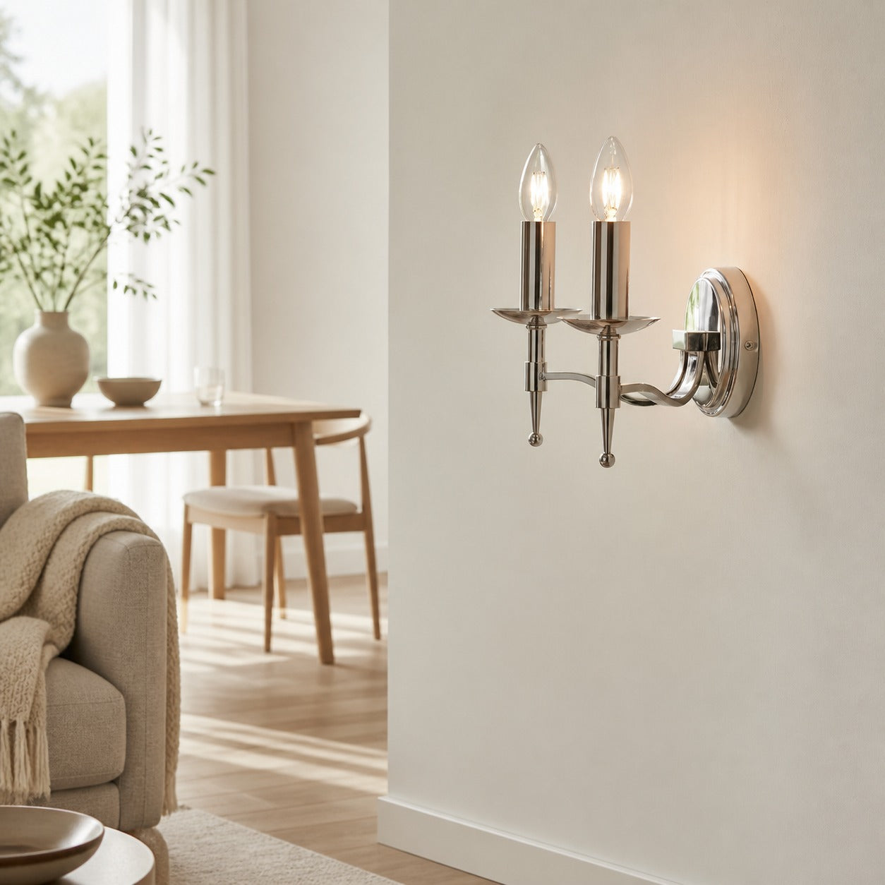Tela Classic Wandleuchte aus Metall – Elegante Wandleuchte, ideal für Flur oder Wohnzimmer