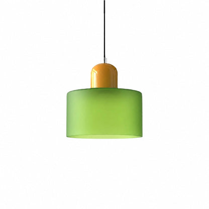 Morvella Sculptural Pendant Light – Refined Cylindrical Design Decorative Hanging Lamp N31