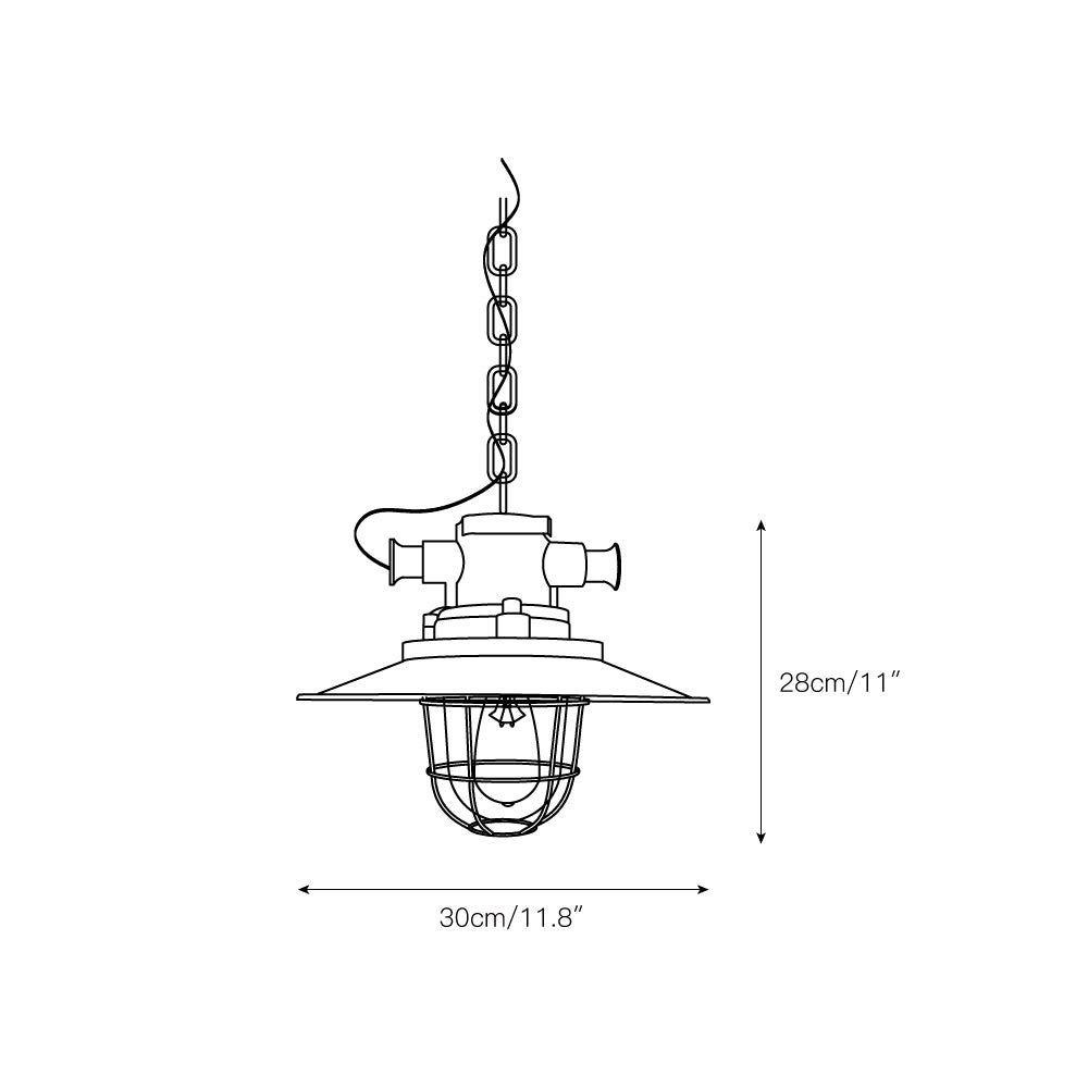 Thorlux Green Pendant Light