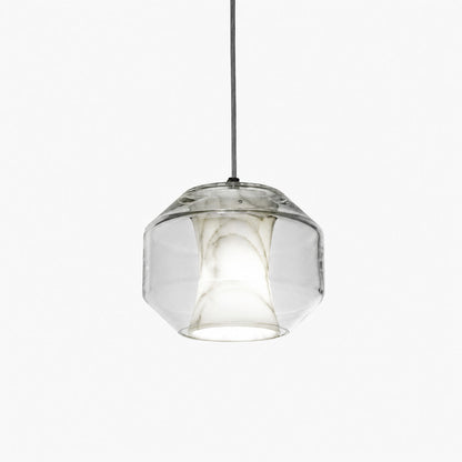 Glass Alabaster Pendant Lamp