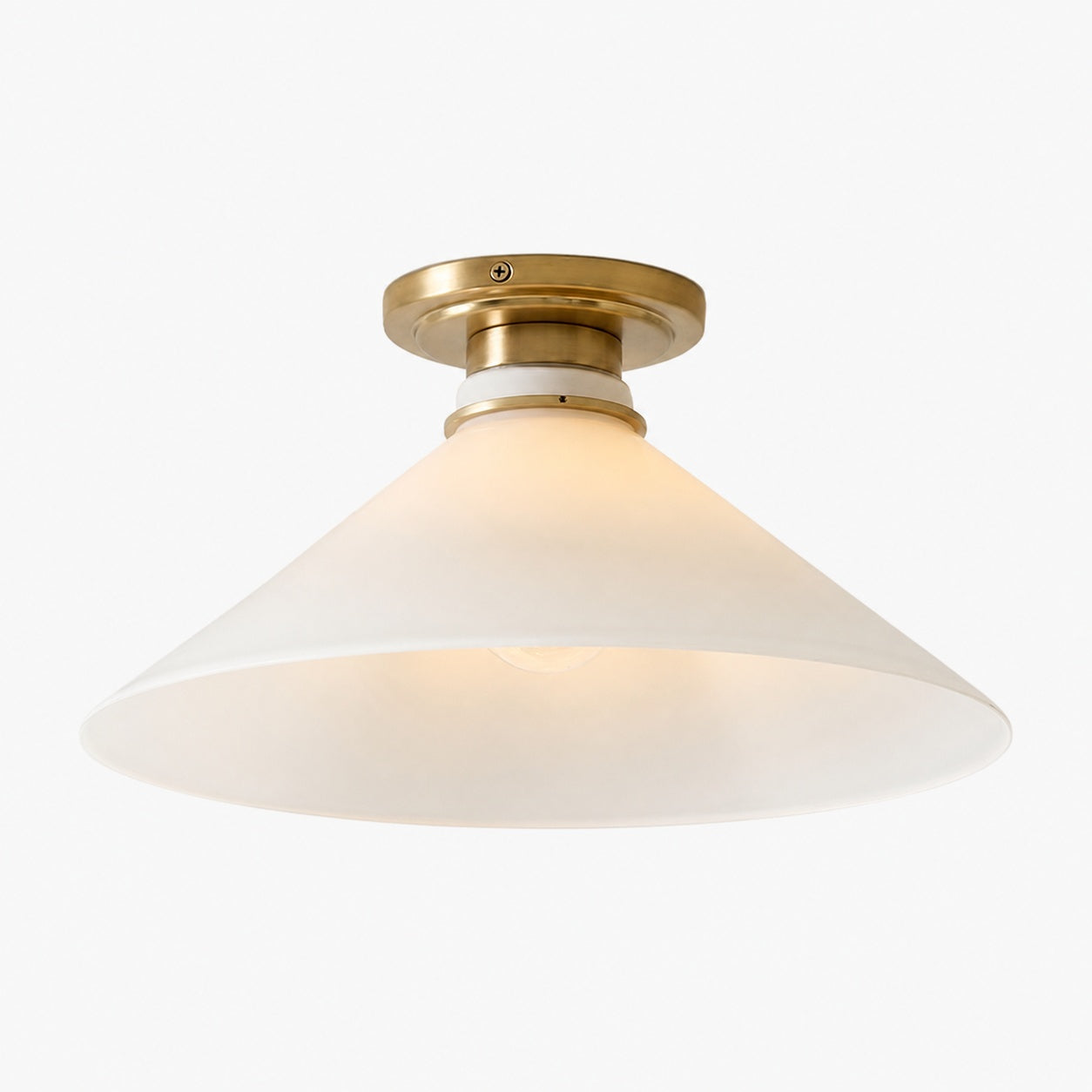 Aurenza Flush Mount – Farmhouse Ceiling Light with Simple Elegant Design