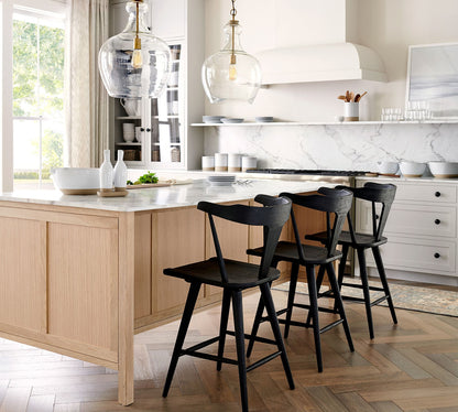 Lawson Glass Pendant Light - Recycled & Milk Glass with Bronze Accent